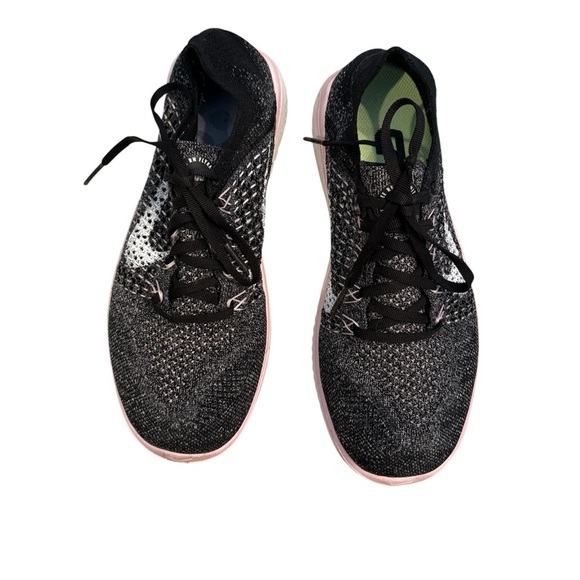 Nike Free | knit Women's Black and Pink Athletic Shoes size 9 - Picture 7 of 7